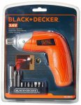 Отвертка аккумуляторная Black&Decker KC3610-RU