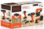 Набор инструментов Black&Decker BDCK502C1-RU